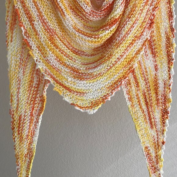 NEW Handmade 100% Cotton Shawl - Picture 5 of 12